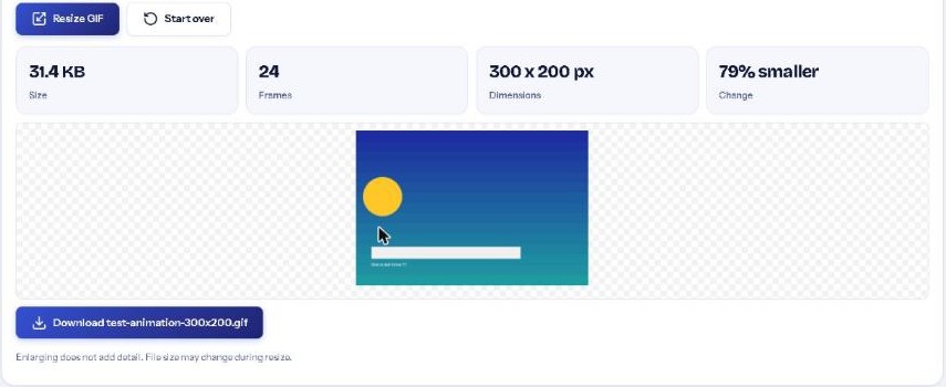 How to Resize an Animated GIF Without Losing Frames